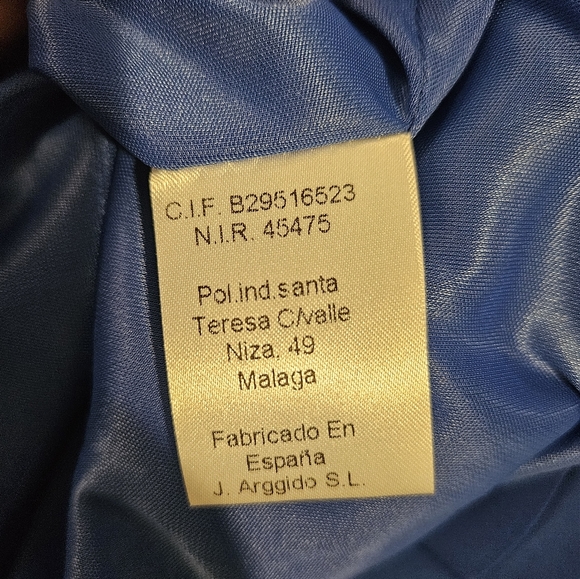 NWOT Carla Ruiz dress. US 10. Royal Blue - Picture 6 of 7